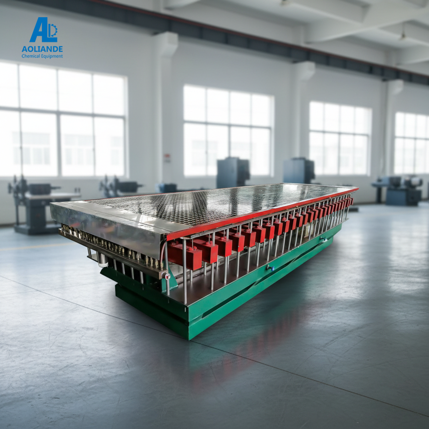FRP Grating Molding Machine Factory Sale - Anti-corrosion FRP Grating for Industrial Walkway - Image 2