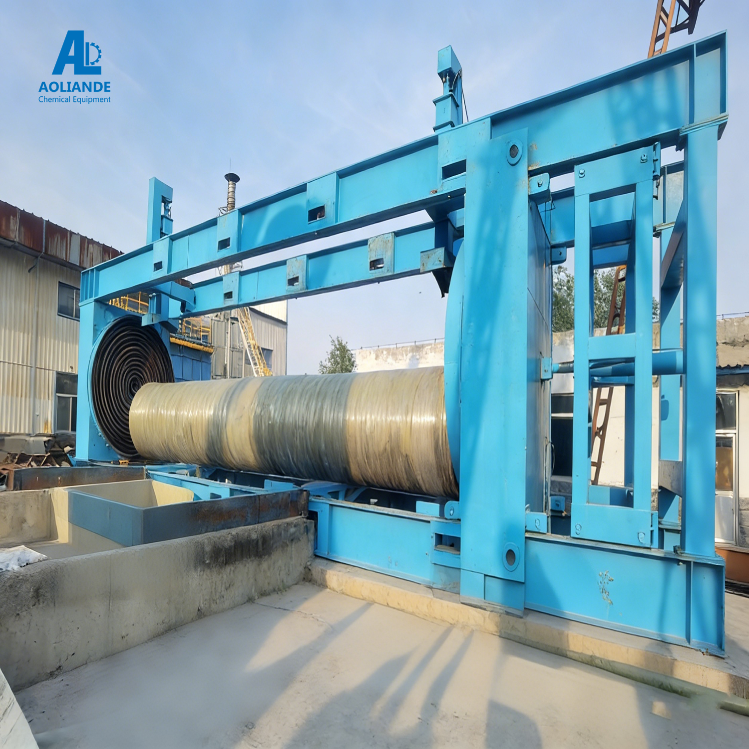 FRP/GRP Fiberglass Pipe Filament Winding Production Equipment - Image 4
