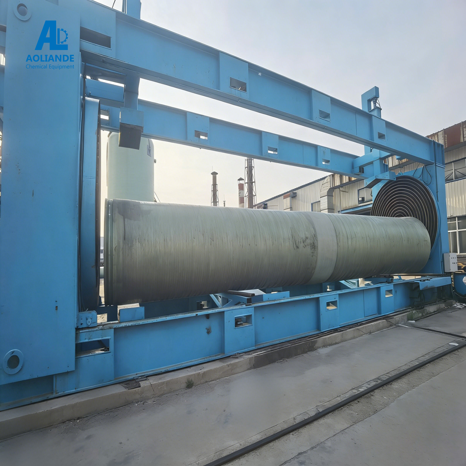 Discontinued Fiberglass Filament Winding Machine for FRP/GRP Pipe Production - Image 6