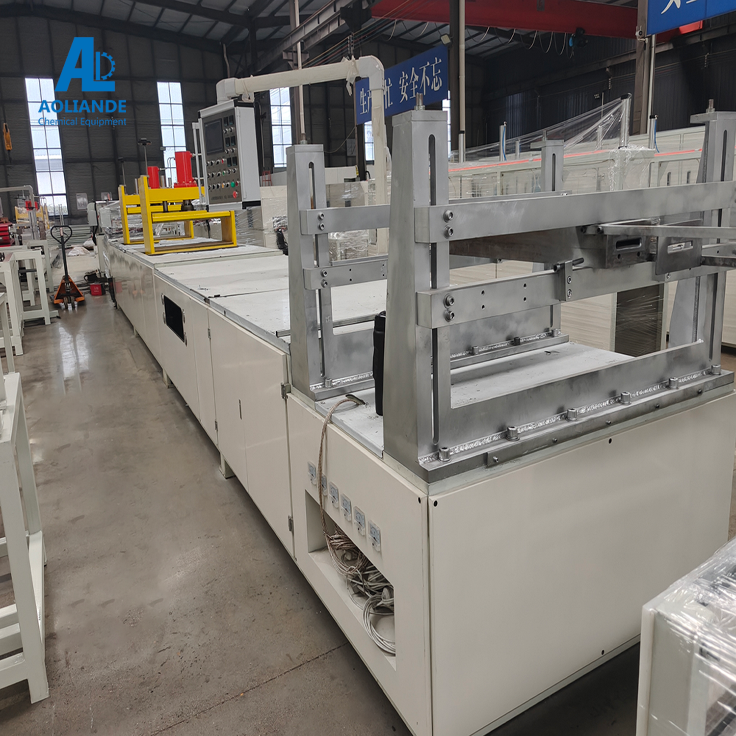 FRP GRP Pultrusion Equipment | Automatic Fiberglass Profile Machine. PLC Control. Custom Capacity. Long-Term Warranty - Image 2